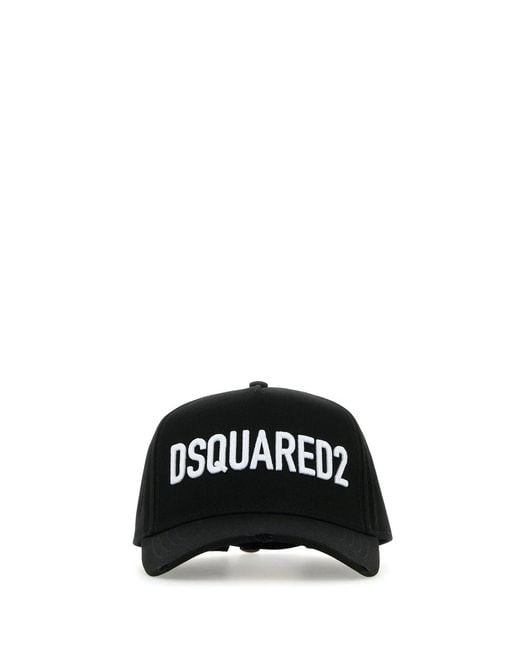DSquared² Black Cappello for men