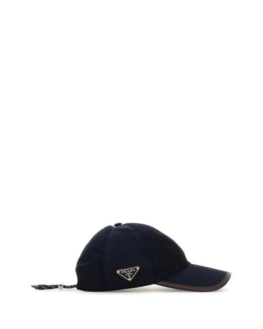 Prada Blue Cappelli for men