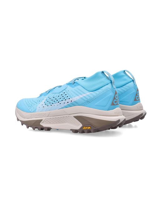 Nike Blue Acg Zegama Trail Running Shoes for men