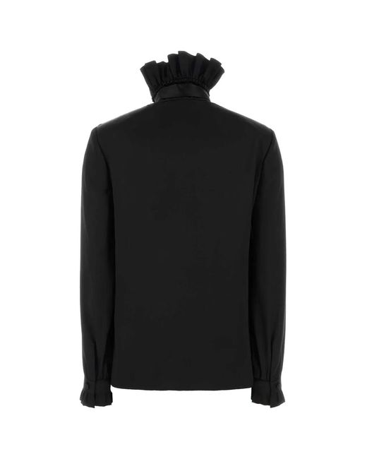 Gucci Black Blouses