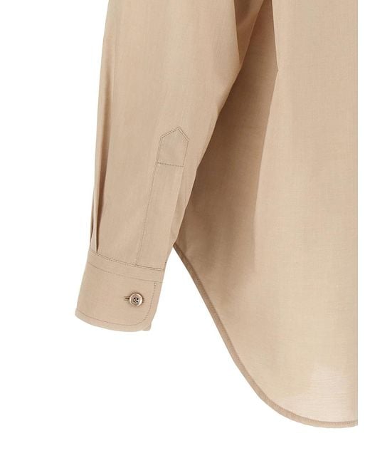 Moschino Natural Cotton Shirt