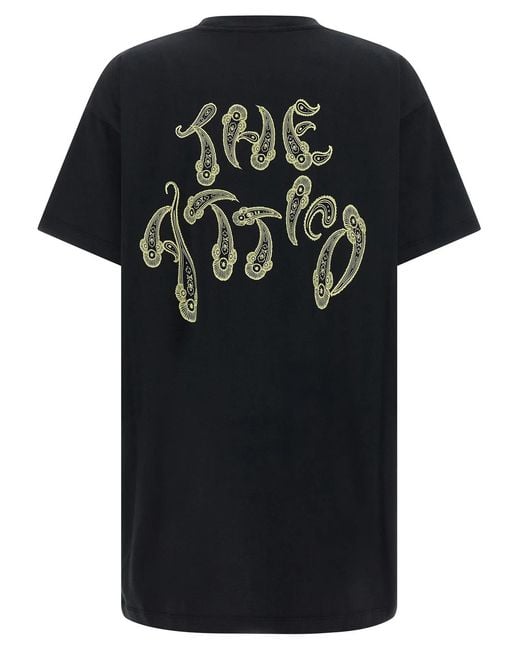 The Attico Black 'Il Primo Bagno' T-Shirt