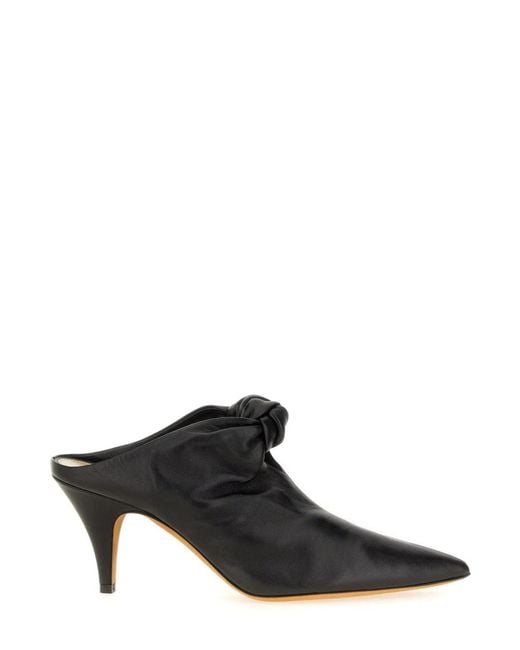 Khaite Black Mule The Rowan