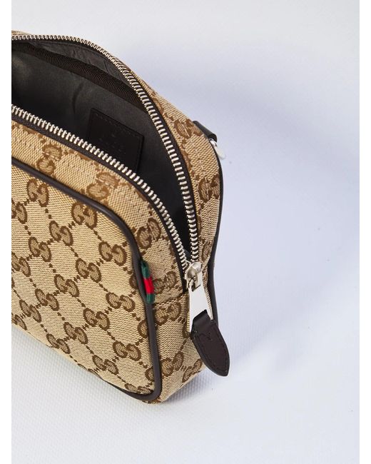 Gucci Natural Gg Canvas Mini Bag for men