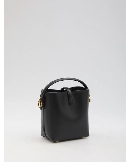 Saint Laurent Black Le 37 Mini Bucket Bag