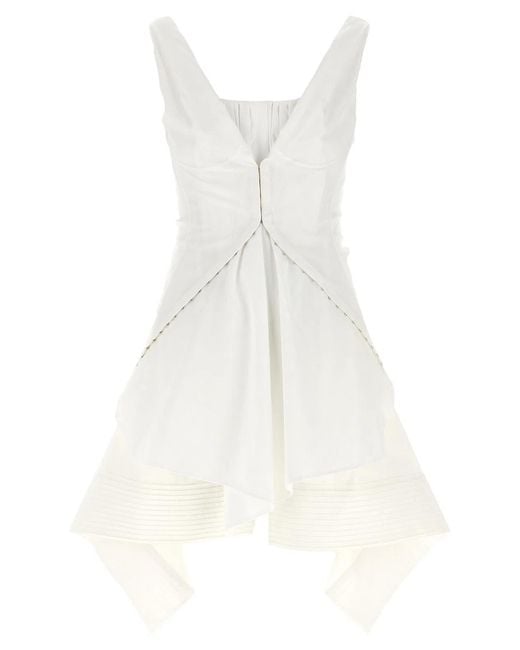 McQueen White 'Day' Dress