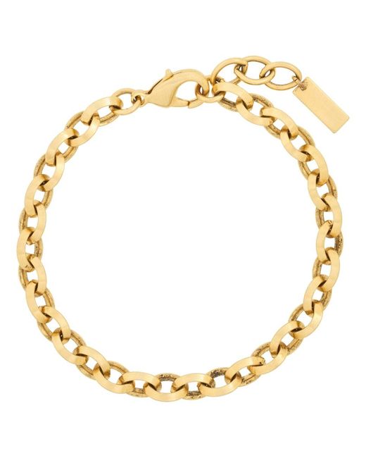 Saint Laurent Metallic Bracciale A Catena