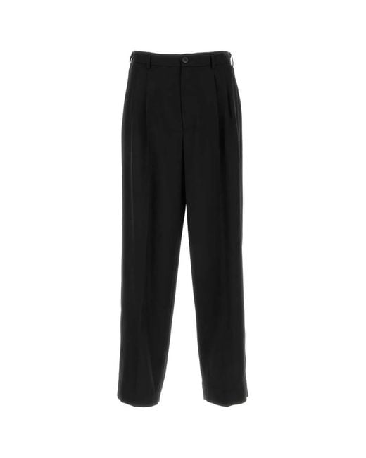 Magliano Black Signature Double Pleats for men