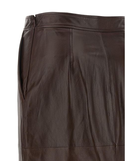 Max Mara Brown 'Msttimore' Skirt