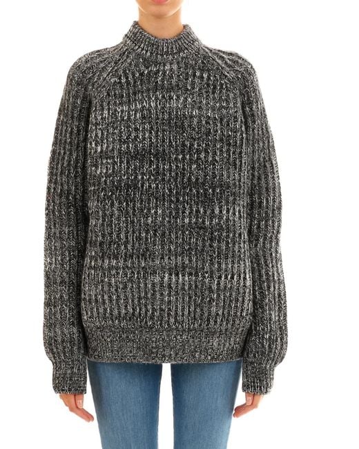 Plan C Gray Melange Pullover