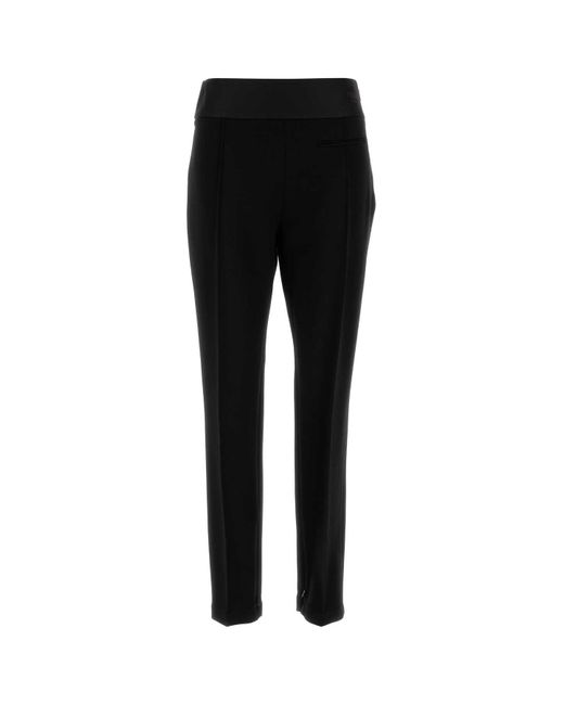 Fendi Black Stretch Cady Pant