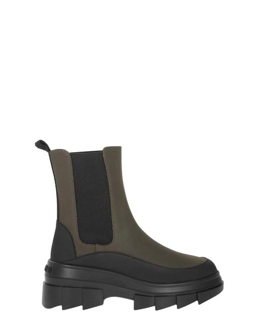Stuart Weitzman Black Megalift Chelsea Boot