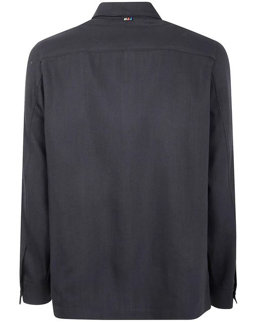 Paul Smith Blue Shirt Jacket for men