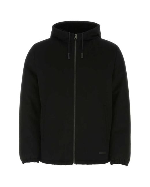 Prada Black Giubbino for men