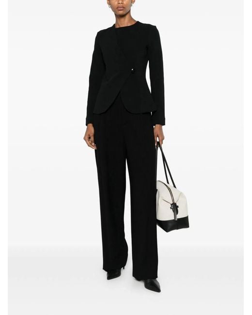 Emporio Armani Black Cotton Jacket