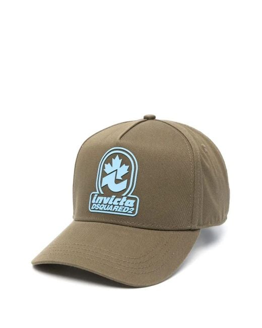 DSquared² Multicolor Rubberised-Logo Cap for men