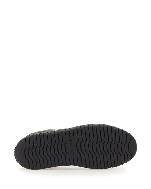 Bally Black Sneaker With Logo for men