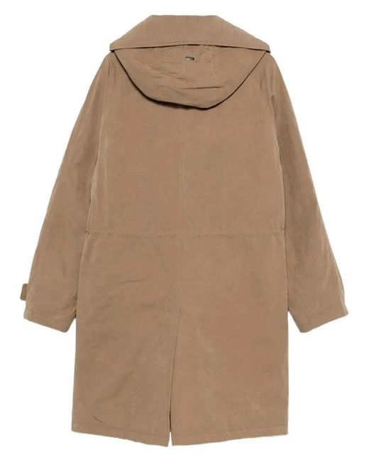 Herno Natural Padded Long Parka With Hood for men