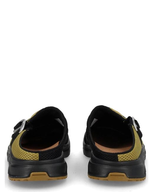 Salomon Green Multicolour Textile Sneakers