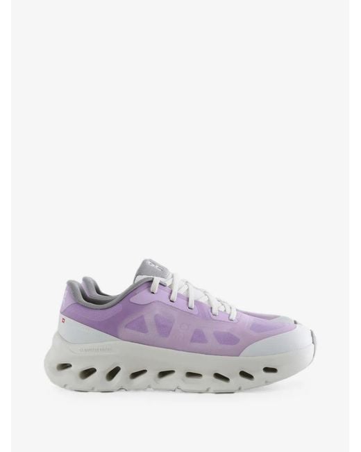 On Shoes Purple On Cloudtilt Remix Low-Top Sneakers For