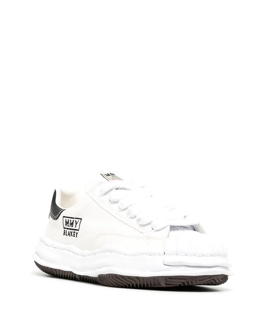 Maison Mihara Yasuhiro White "Blakey" Low Top Sneakers for men