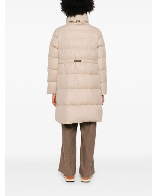 Herno Natural Midi Down Jacket