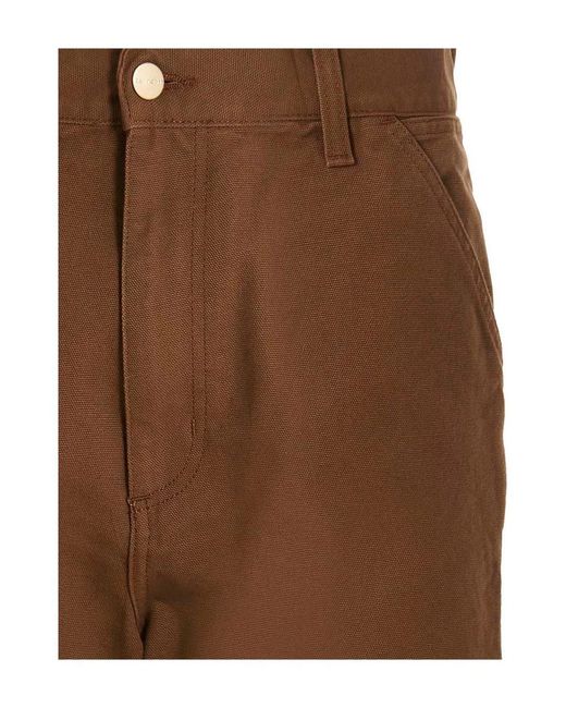 Carhartt Brown Single Knee Pant for men