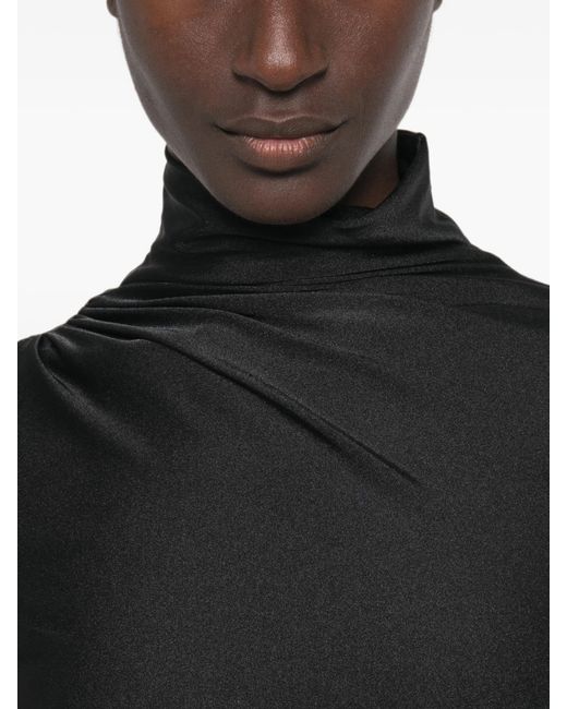 ANDAMANE Black Oleandra Mini Dress