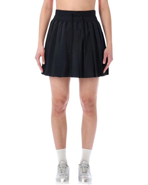 Nike Black Club Rules Pleated Mini Skirt