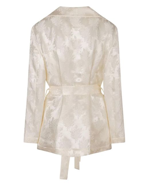 Fendi Natural Silk Jacket