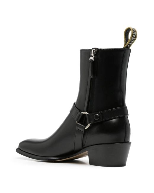 Fendi Black Double O Stivaletti