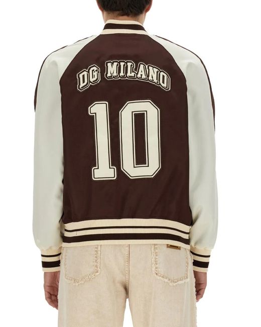 Dolce & Gabbana Brown Dolce & Gabbana Rome Jacket for men