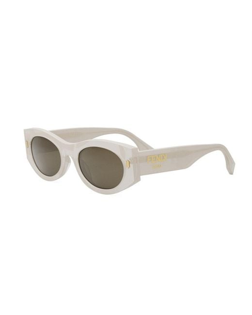 Fendi White Roma Fe40125I 21E