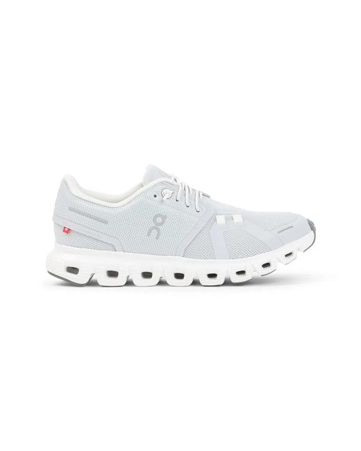 On Shoes White Glacier Cloud Sneakers