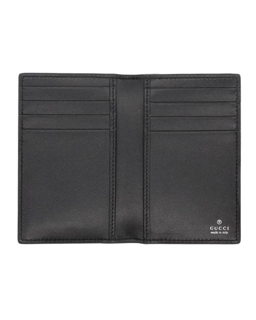 Gucci Black Long Card Holder for men