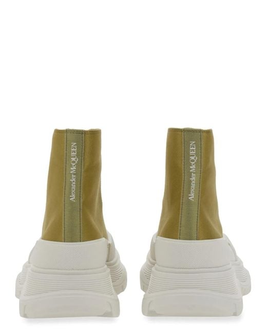 McQueen Green Sneaker Tread Slick