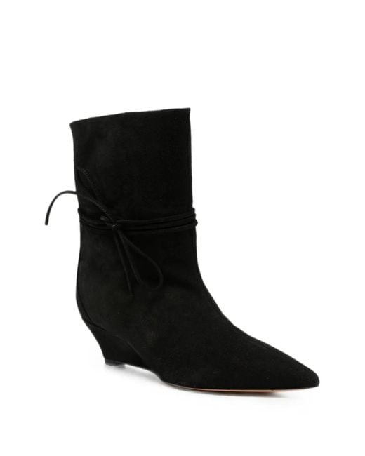 Odissi Black Gemma Leather Boots