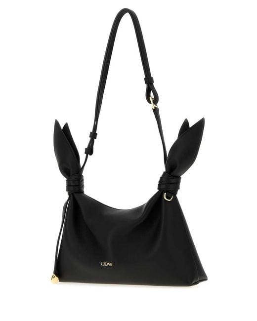 Loewe Black Scarf Mini Bag