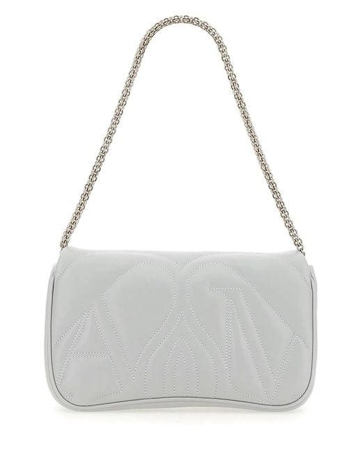 McQueen Gray Shoulder Bag Seal