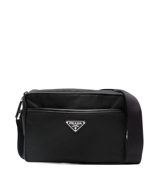 Prada Black Shoulder Bag for men