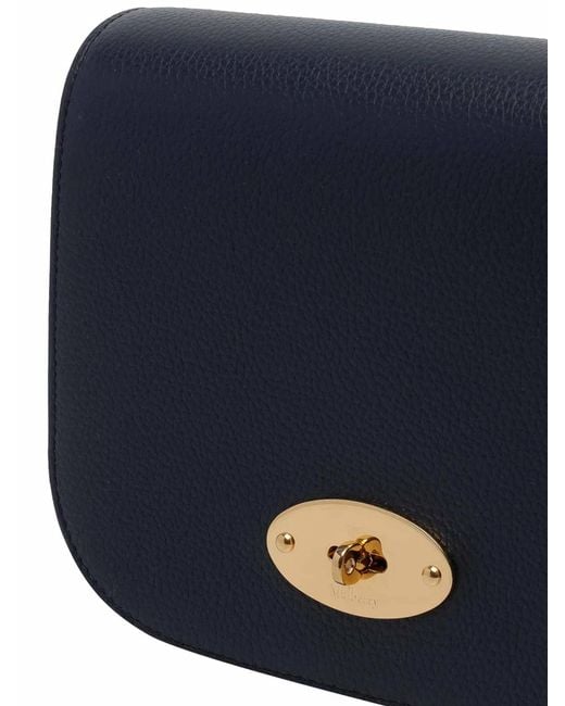 Mulberry Blue Night Sky Small Darley Satchel Bag