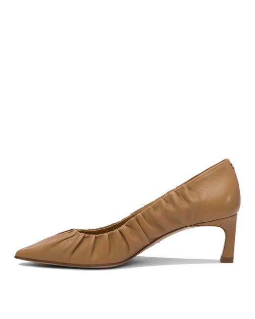 Halmanera Brown Rubber Heeled Shoes