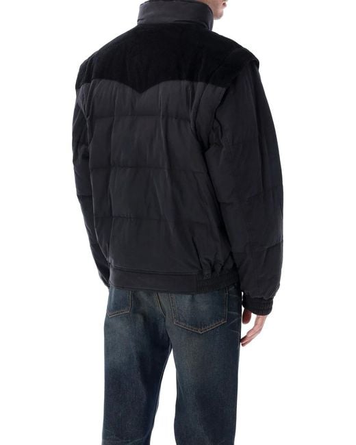 Isabel Marant Blue Down Jacket Dowson for men