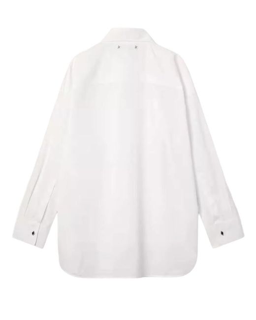 Golden Goose Deluxe Brand White Cotton Shirt