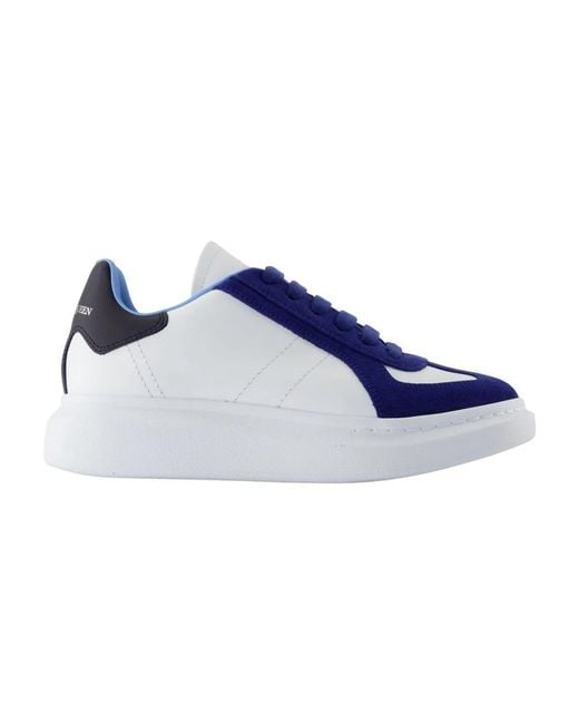 McQueen Blue Oversized Sneakers for men