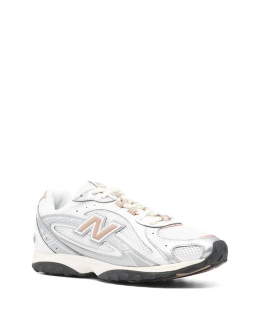 New Balance White 204L