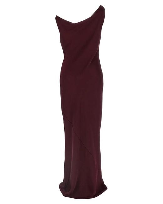 Norma Kamali Purple 'Maria' Dress