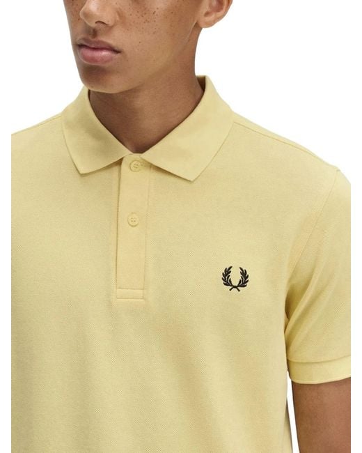 Fred Perry Yellow M6000" Polo Shirt for men