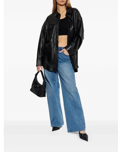 MICHAEL Michael Kors Blue Wide Leg Jeans