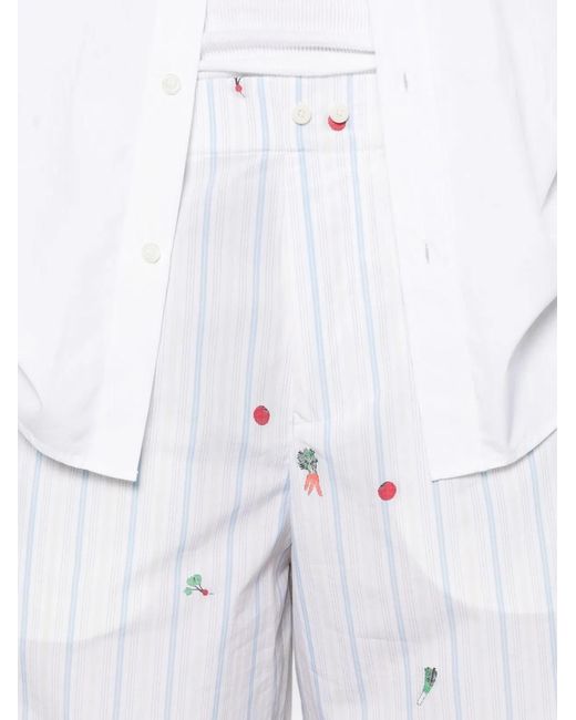 Jacquemus White Le Short Calecon for men